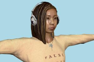 Kid Female kid, young, child, female, girl, people, human, character